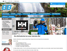 Tablet Screenshot of bb-shop.ch